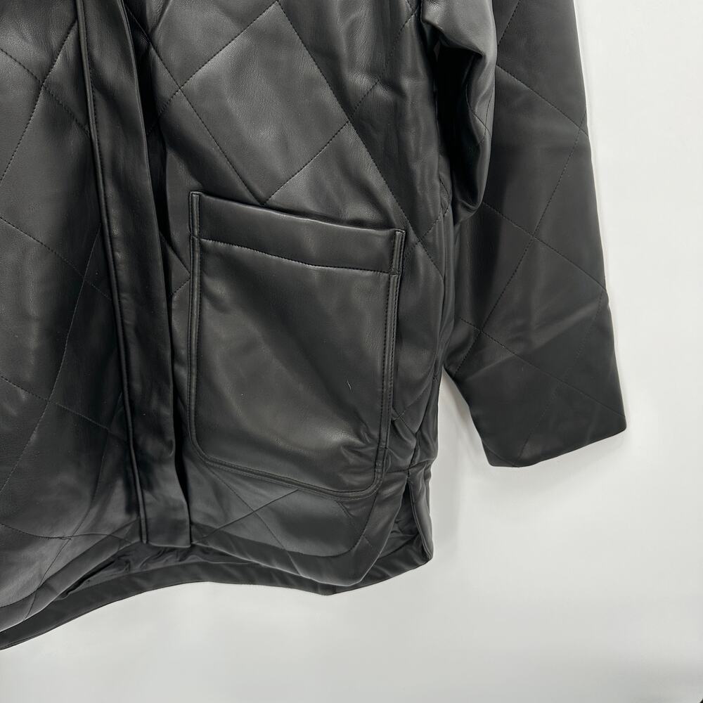 APPARIS NWT Stevie Vegan Leather Jacket in Black // M - Picture 10 of 14